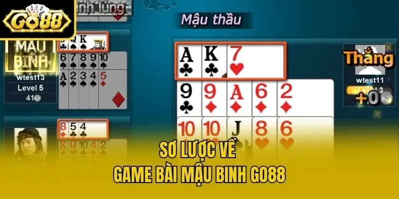 Sơ lược về game bài mậu binh Go88